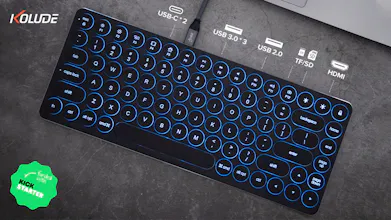 Kolude KD-K2 Aluminum Keyboard gallery image
