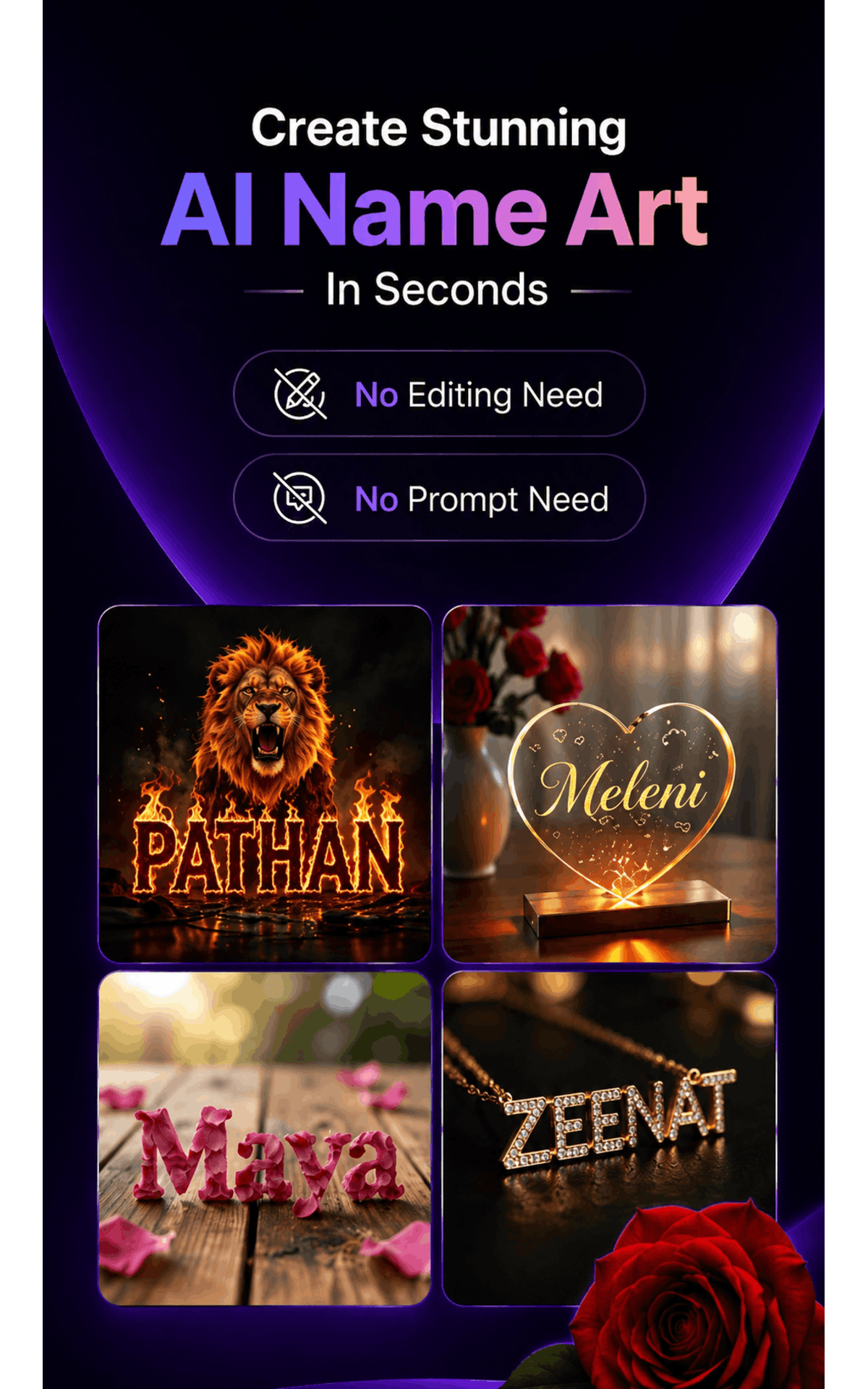 Namify – AI 3D Name Art Creator gallery image