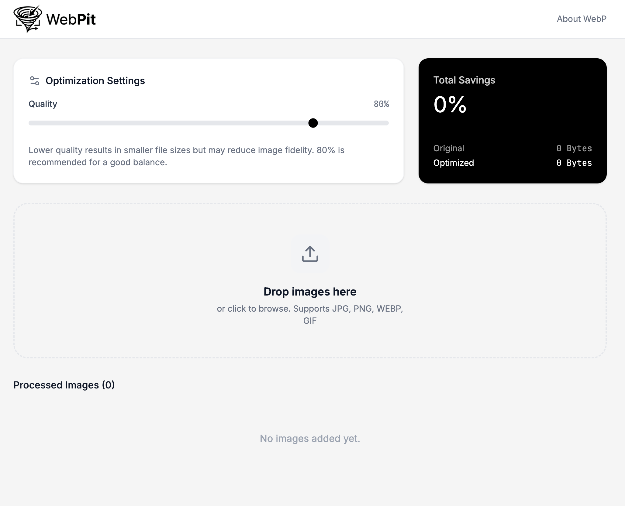 WebPit - Screenshot 2 showing product features and functionality