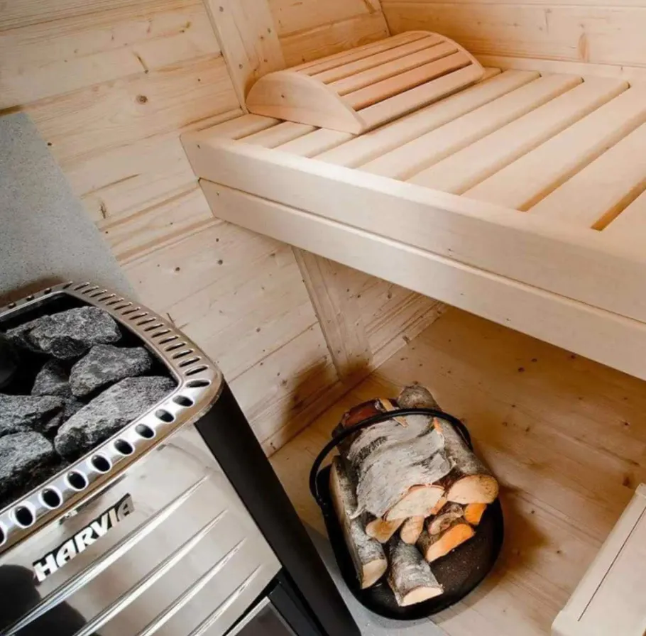 4Person Outdoor Sauna Pod, Changing Room gallery image