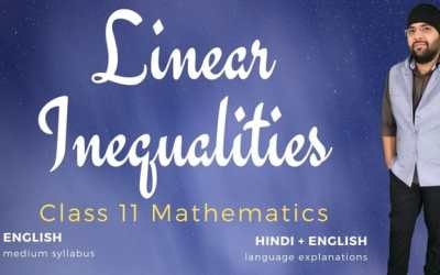 Linear Inequalities Class 11 Maths
