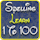 1 to 100 Spelling Learning Game