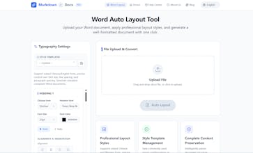 Md2Docx -- Markdown convert to Word gallery image