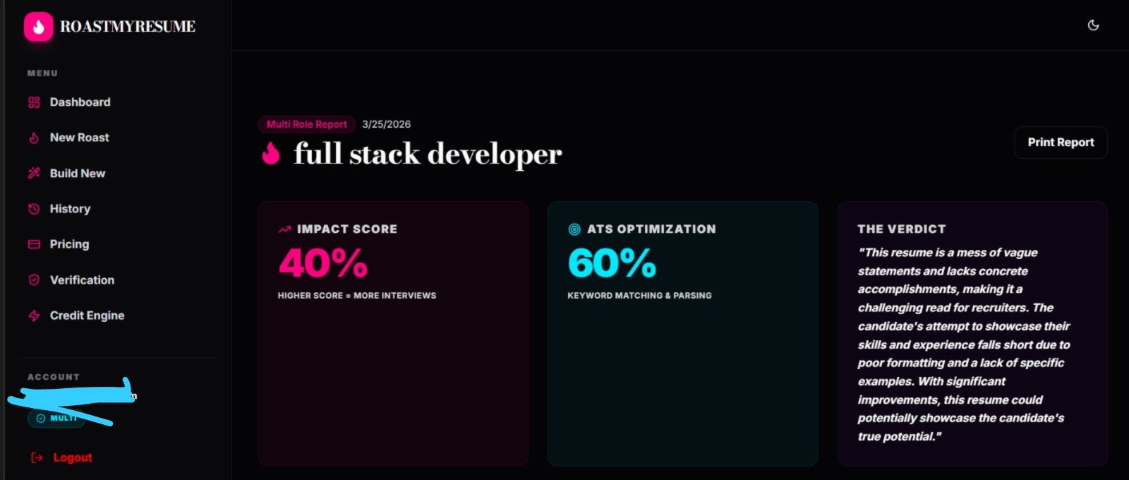 RoastMyResume gallery image