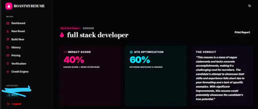 RoastMyResume gallery image