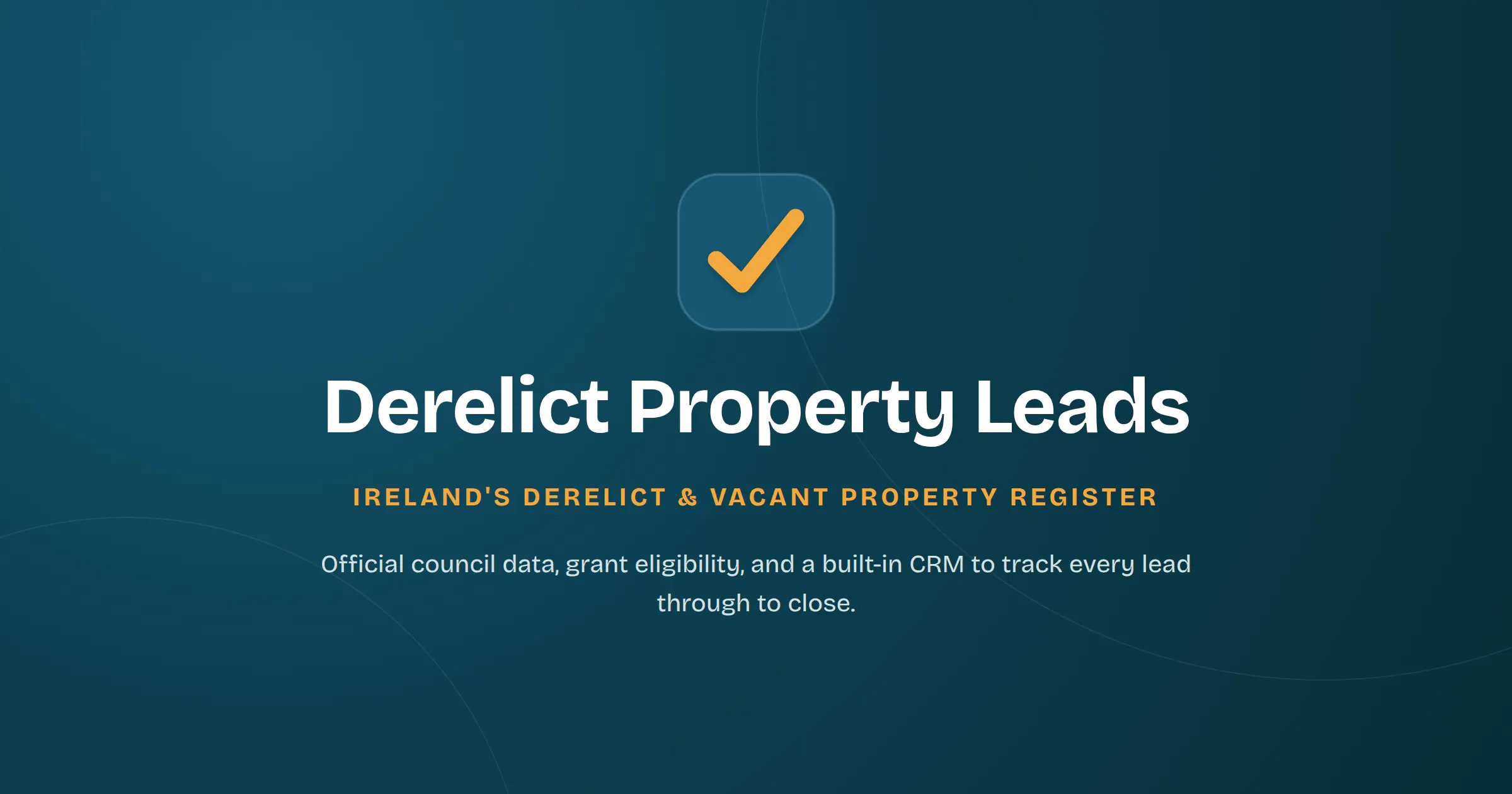 Derelict Property Leads gallery image