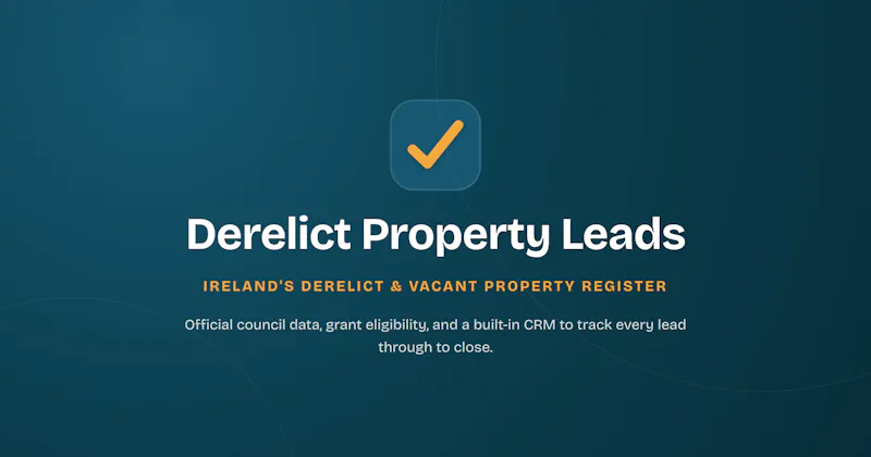 Derelict Property Leads screenshot 1
