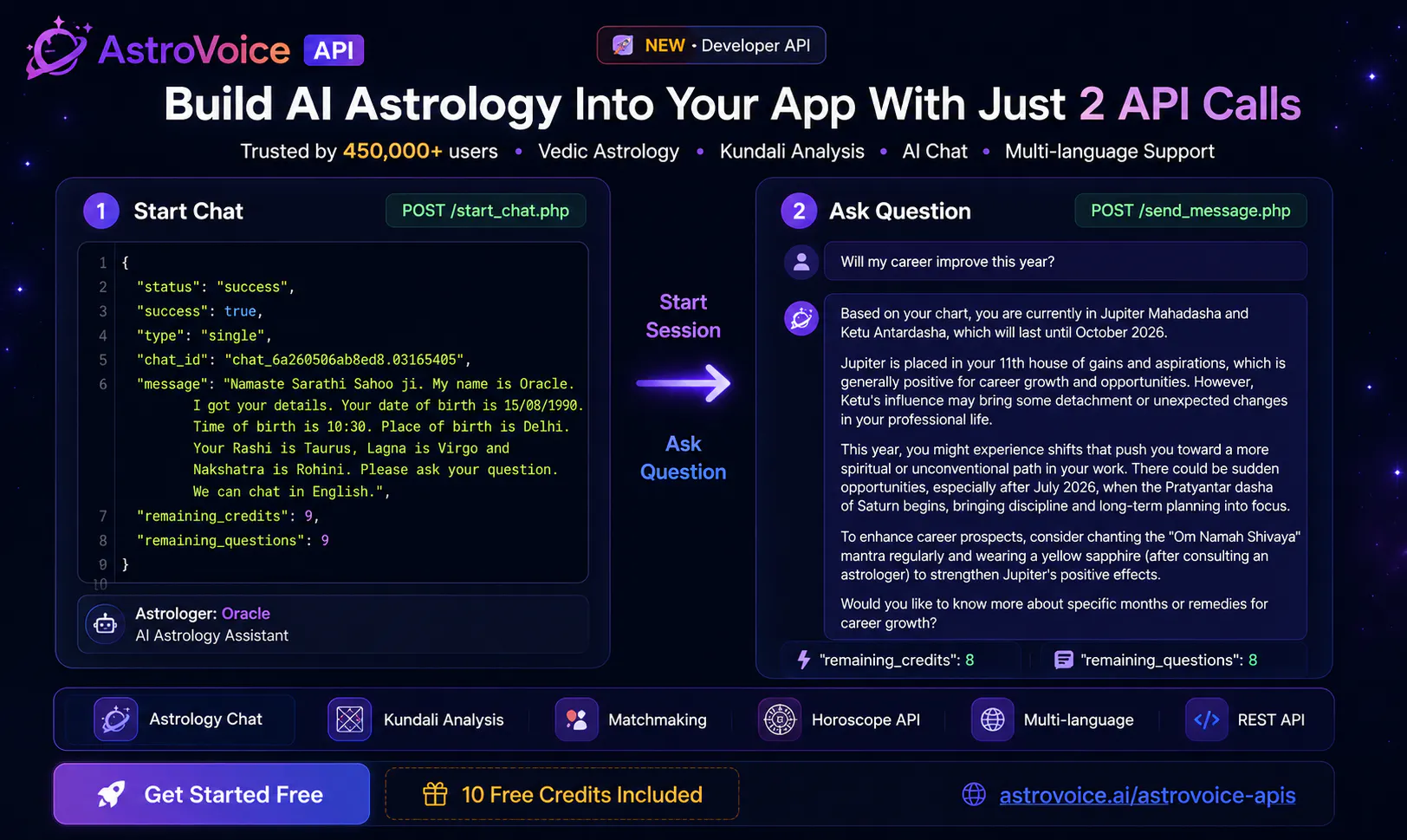 AstroVoice API gallery image