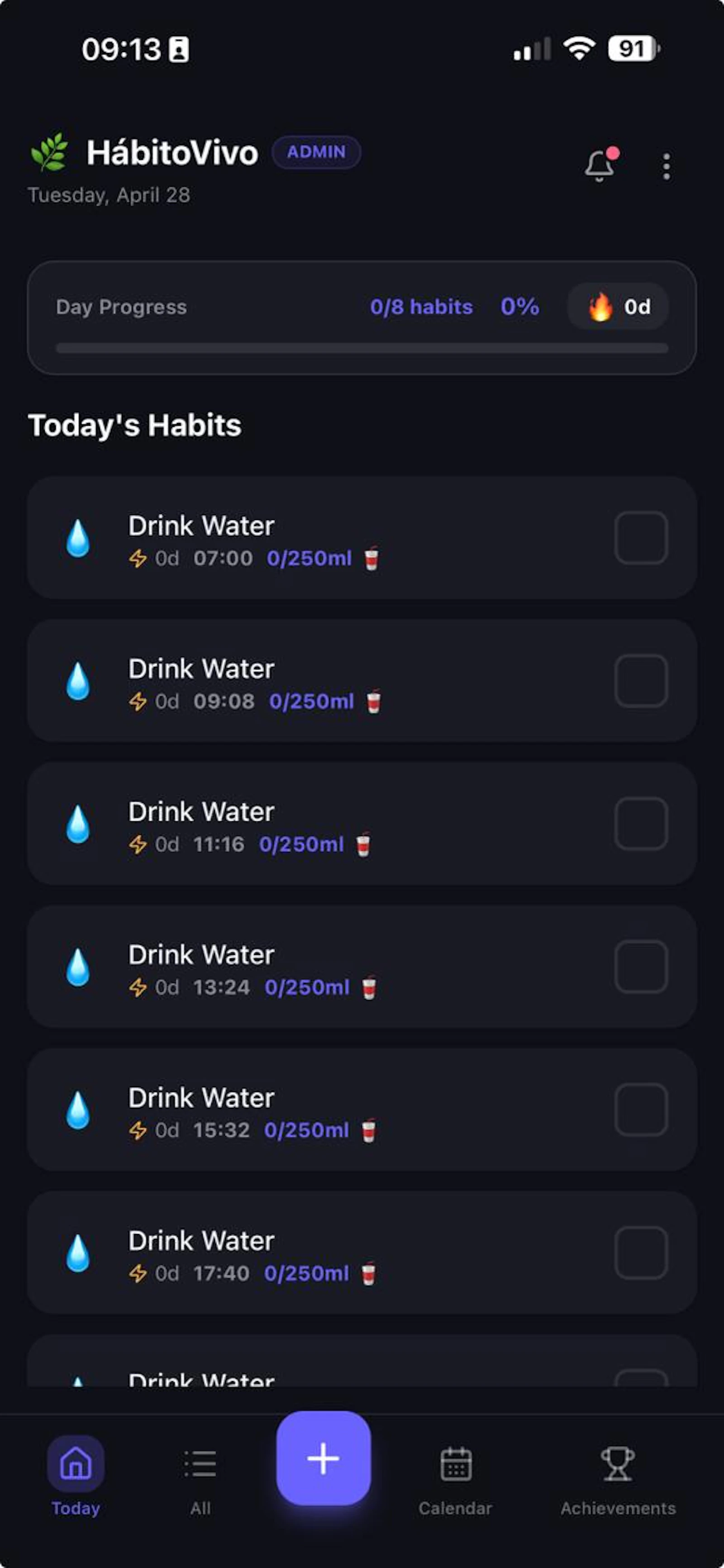 HábitoVivo screenshot 1