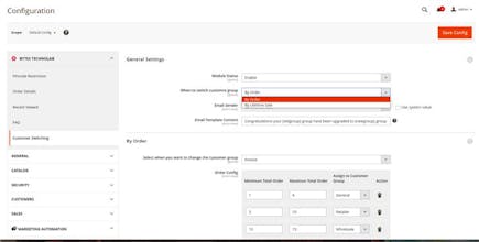 Auto Customer Group Switching gallery image