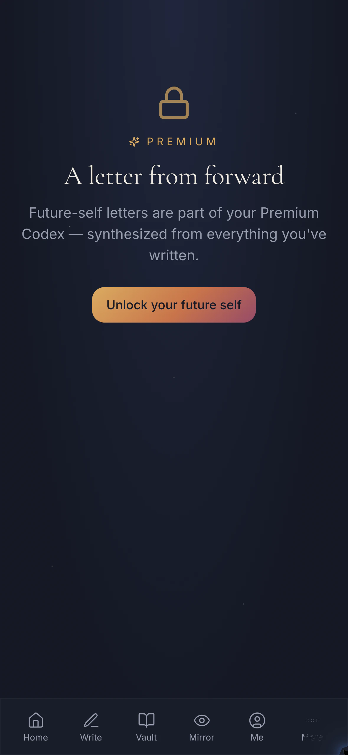 DAWN Vault journal for your inner world 截图 7