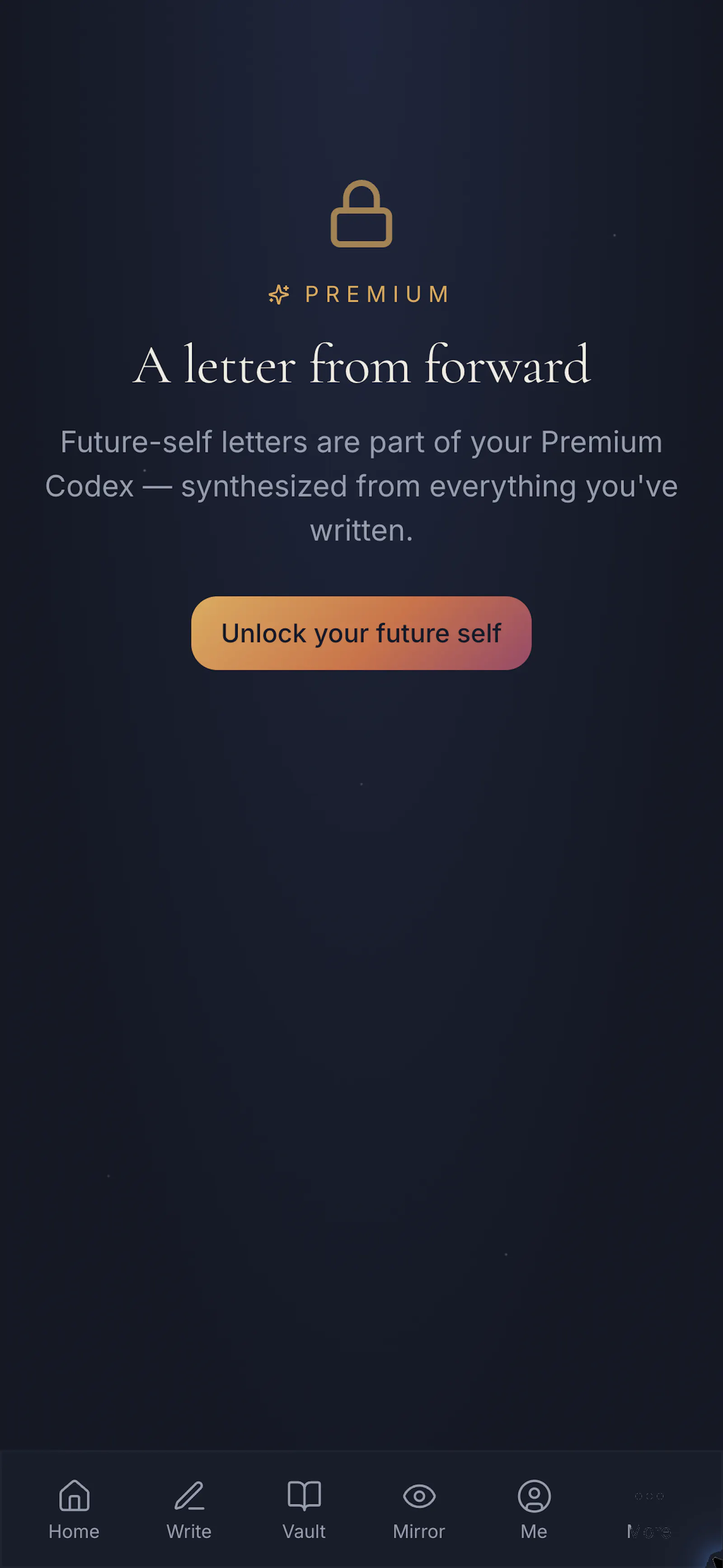 DAWN Vault journal for your inner world screenshot 7