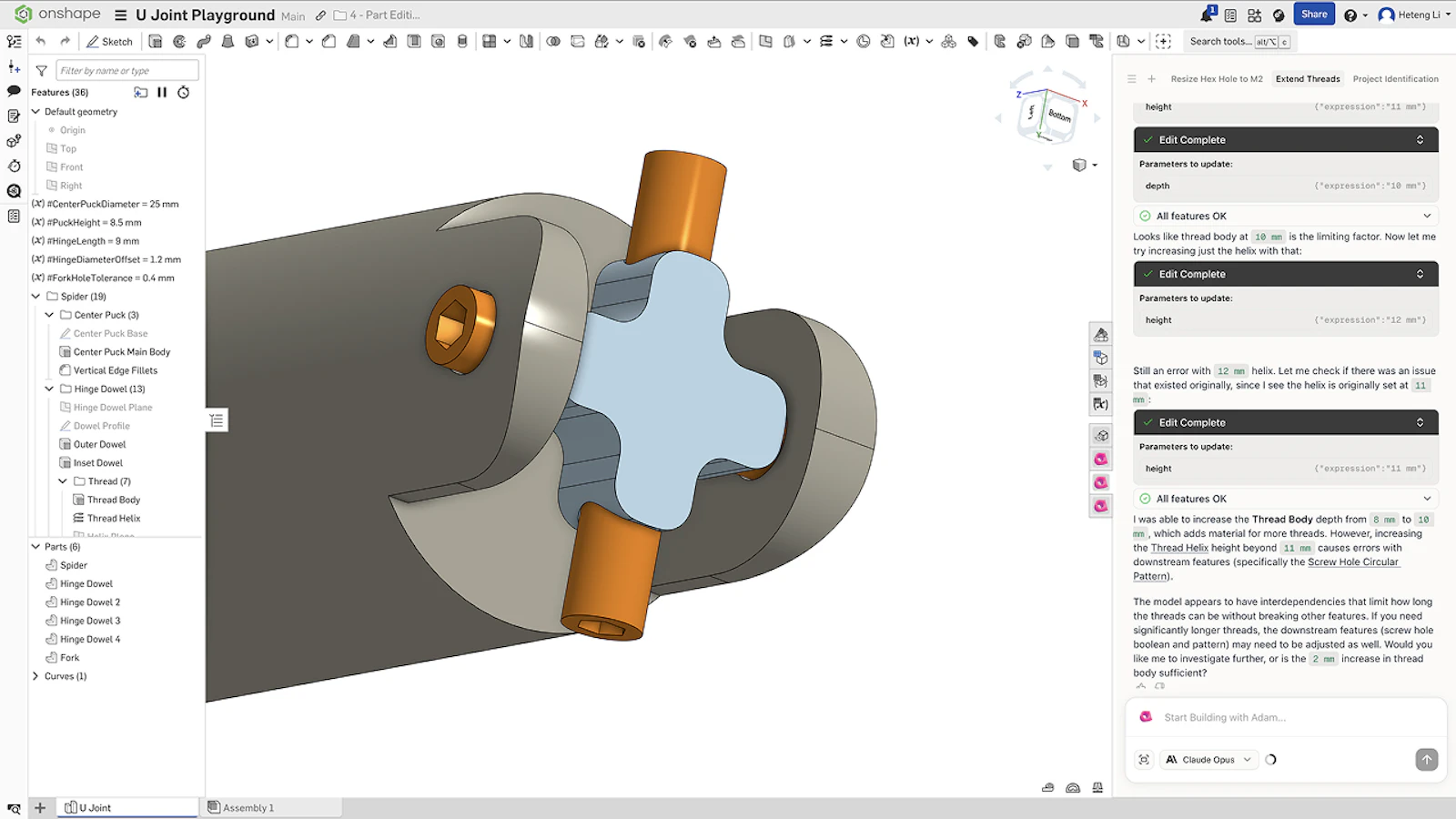 Adam CAD Copilot screenshot 5