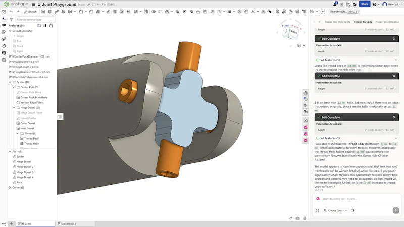 Adam CAD Copilot screenshot 5