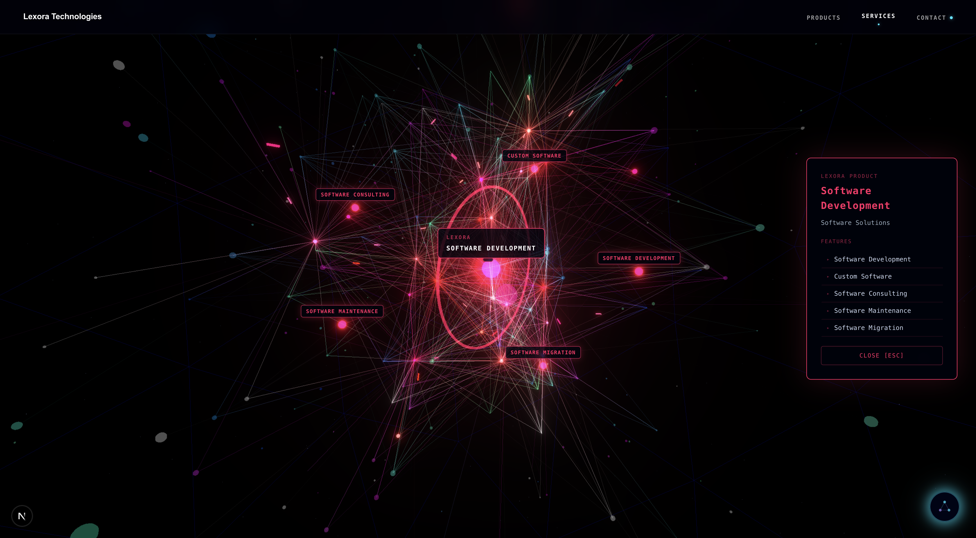 3D Neural Landing Page Kit gallery image