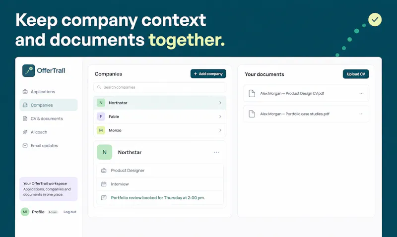 OfferTrail screenshot 1
