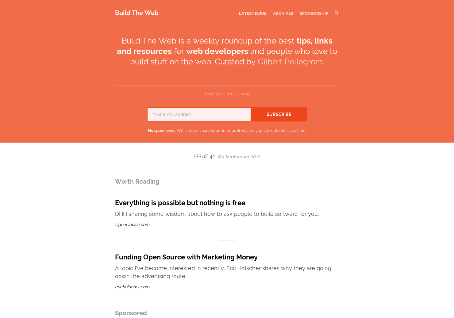 Build The Web gallery image