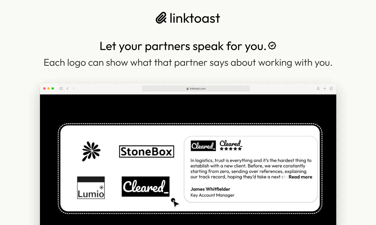 LinkToast gallery image