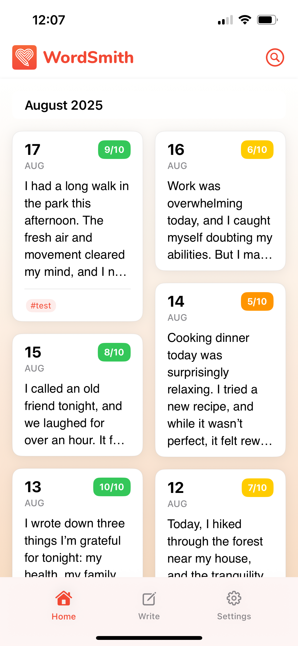 Mídia 1 de Wordsmith: Life Journal - #Wordsmith #lifejournal #freeapp