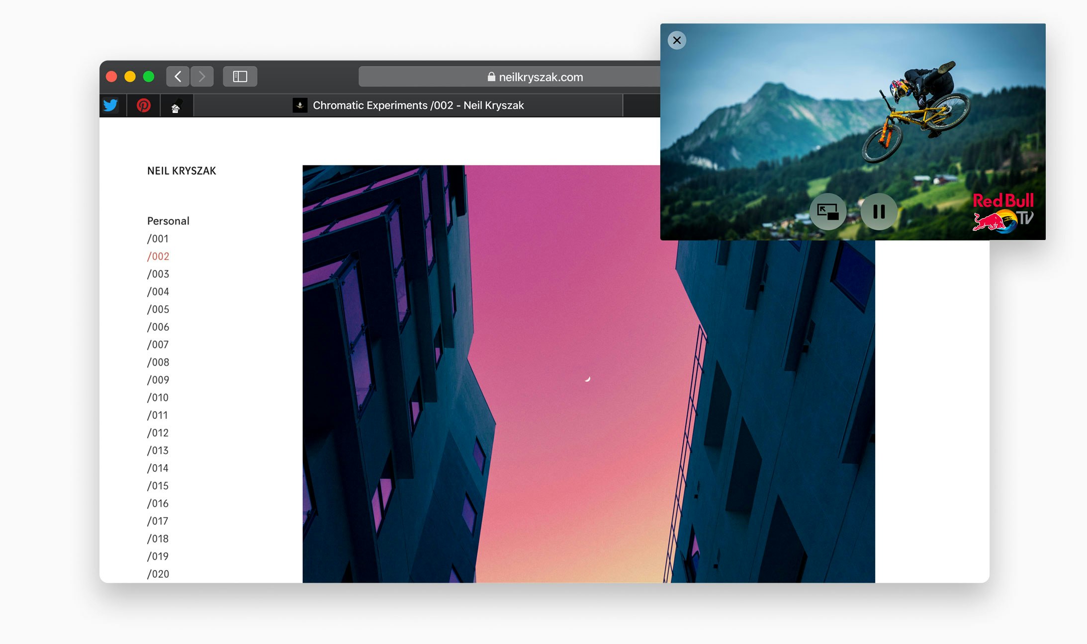 Safari 13 gallery image