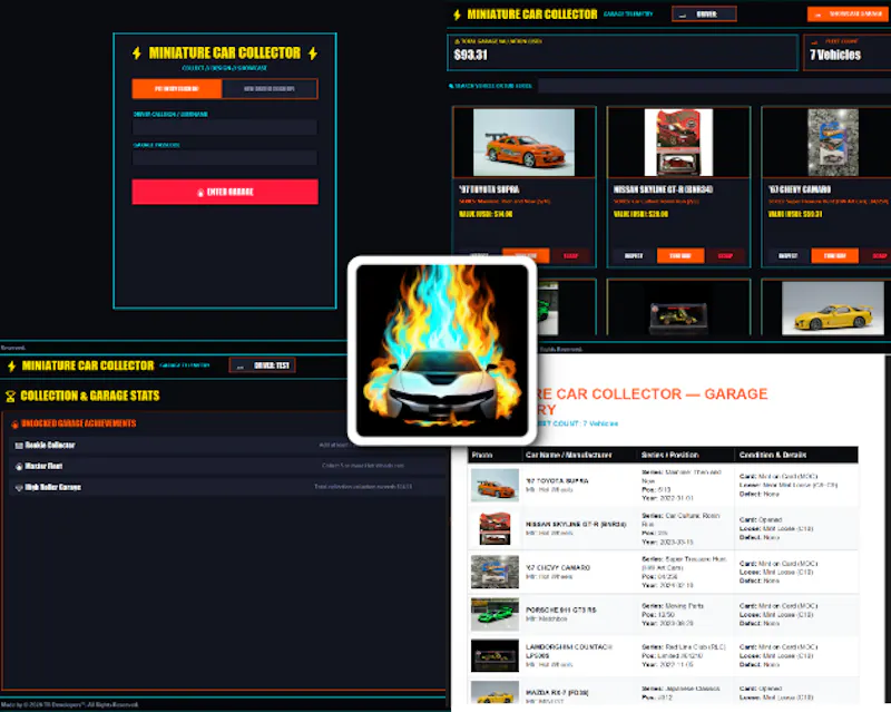 Miniature Car Collector screenshot 1