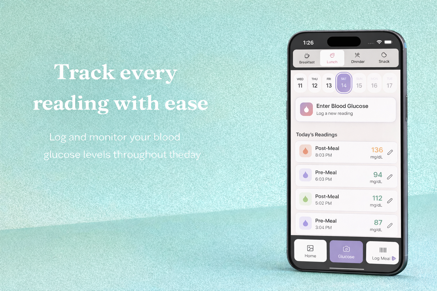 Glow Glucose: Carb Counter gallery image