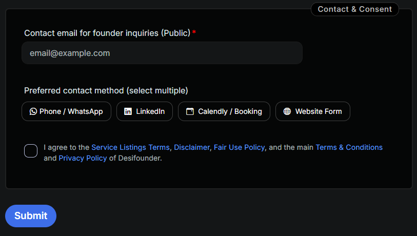 Startup Service Providers Directory gallery image