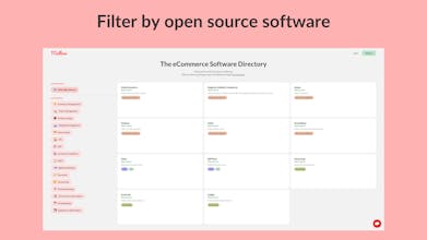 The eCommerce Software Directory gallery image