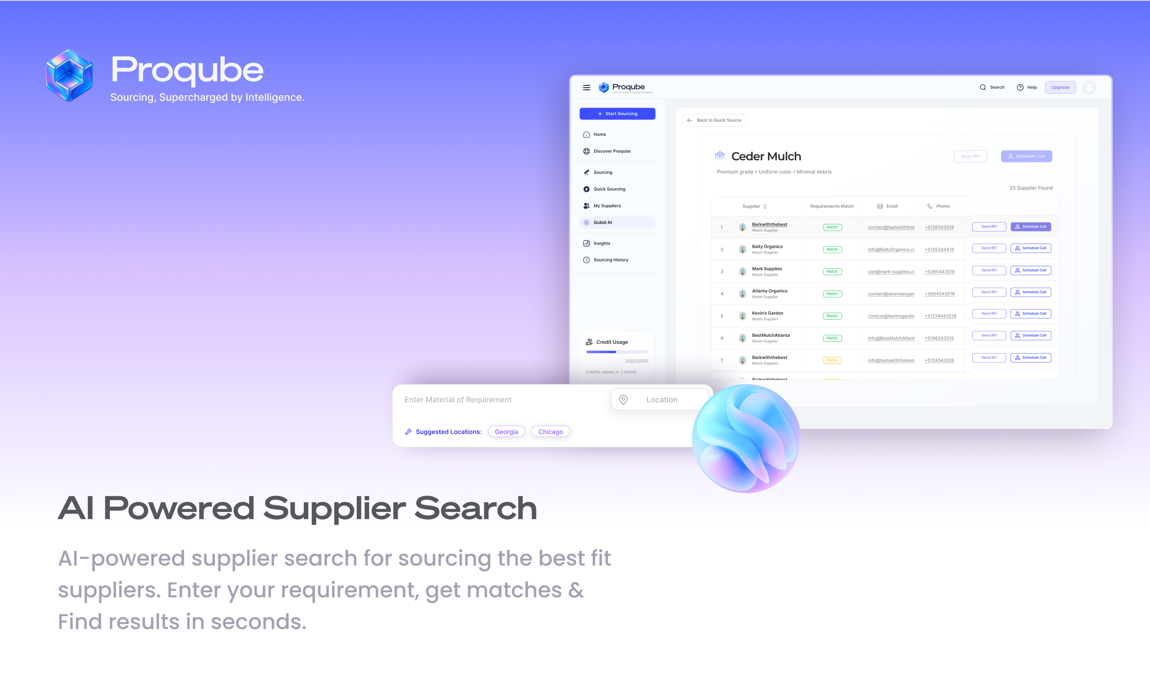 Média Proqube - Sourcing alimenté par AI: de la découverte à la sensibilisation en quelques minutes 2