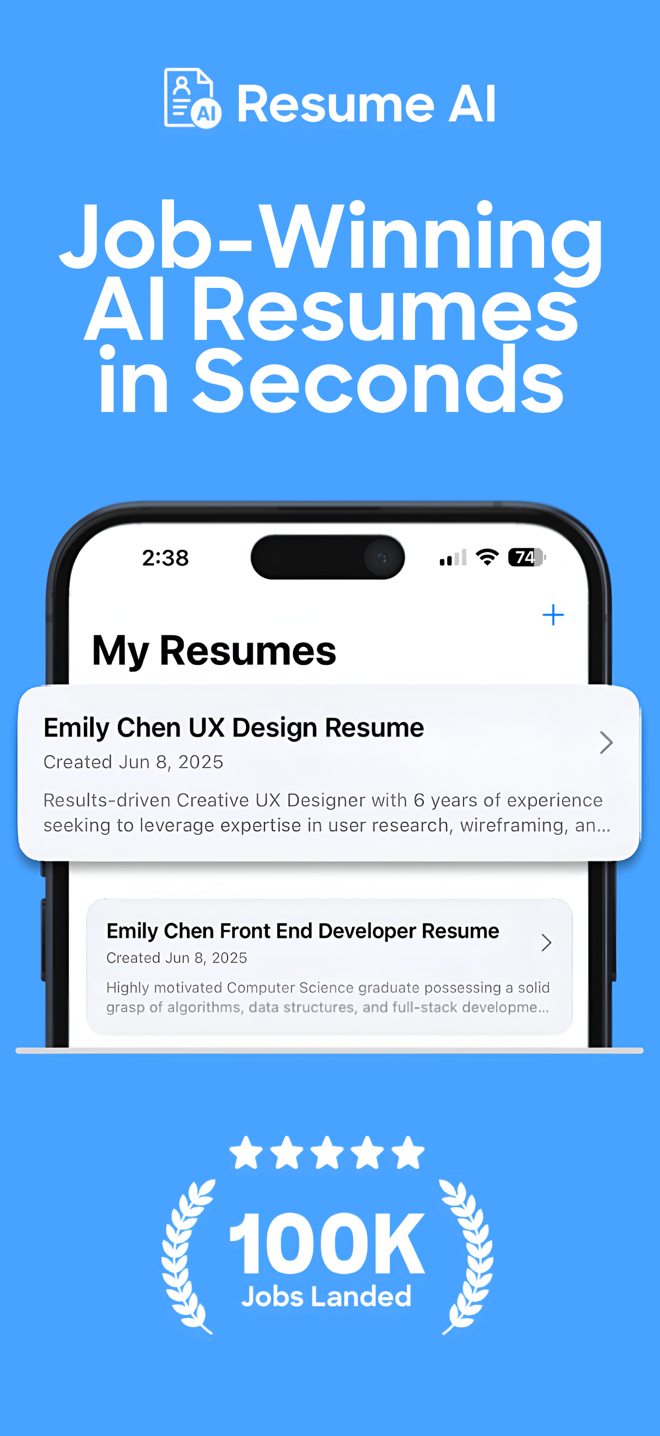 Resume AI gallery image