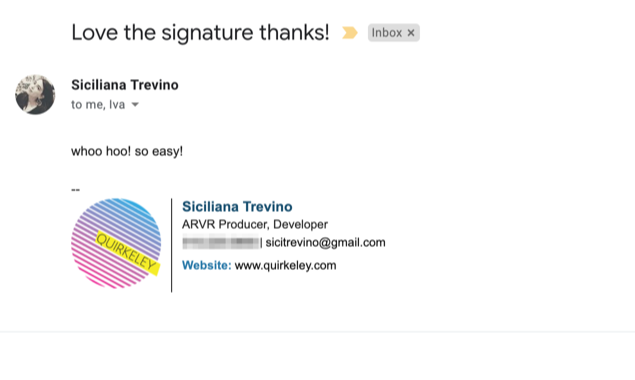 Poll option Here's an email I just got from @siciliana_ after she tried it (sorry it's a bit stretched) image