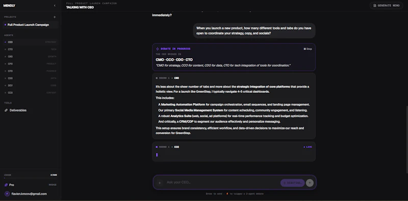 MendlyAI screenshot 2