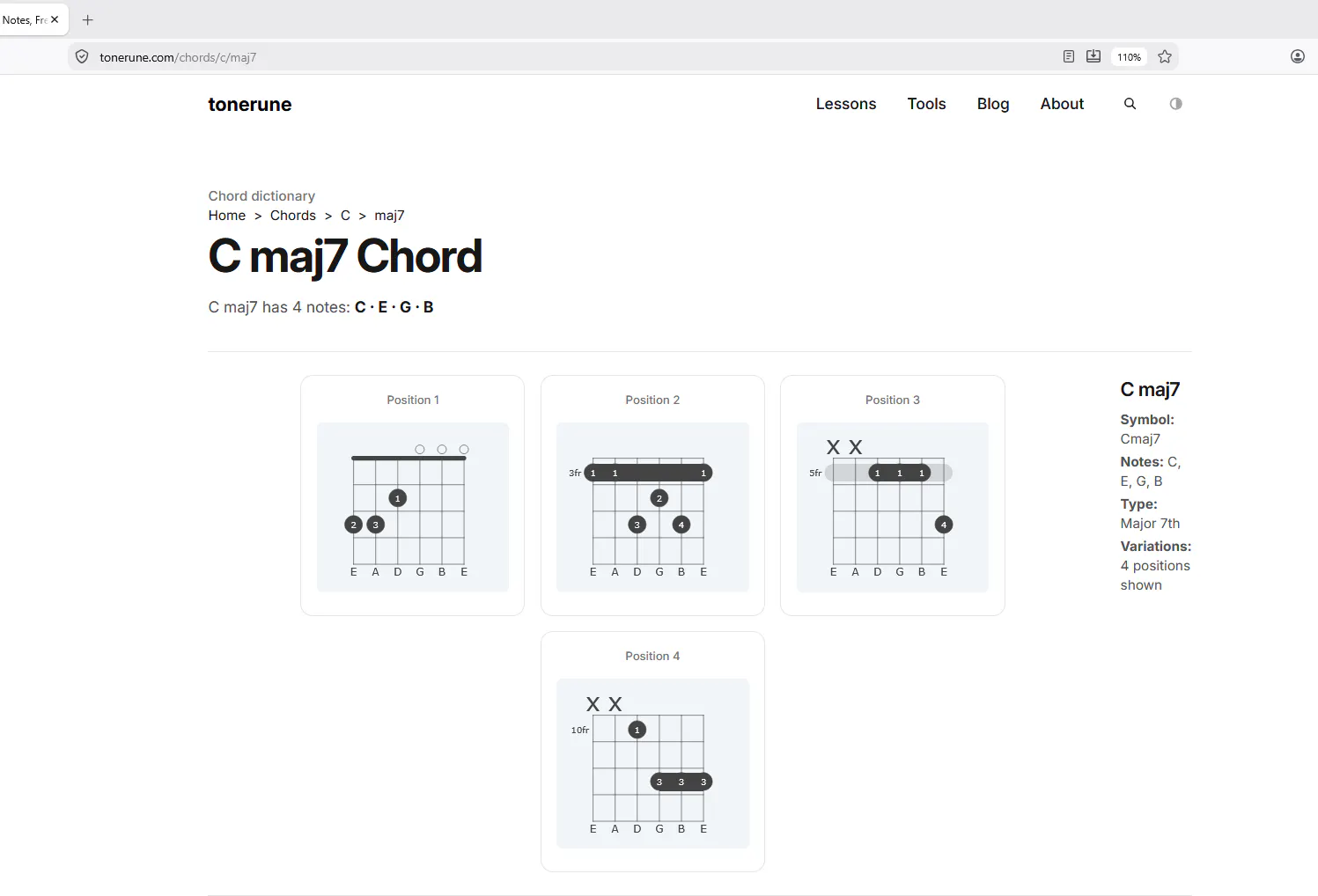 Tonerune is live! Free guitar lessons. gallery image