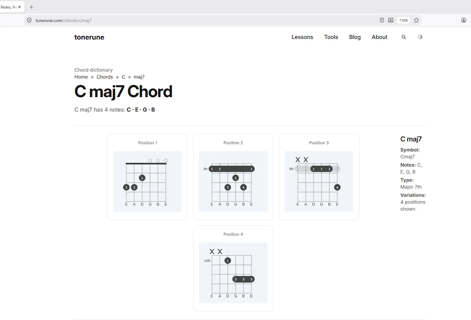 Tonerune is live! Free guitar lessons. screenshot 3