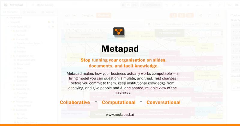Metapad AI screenshot 2
