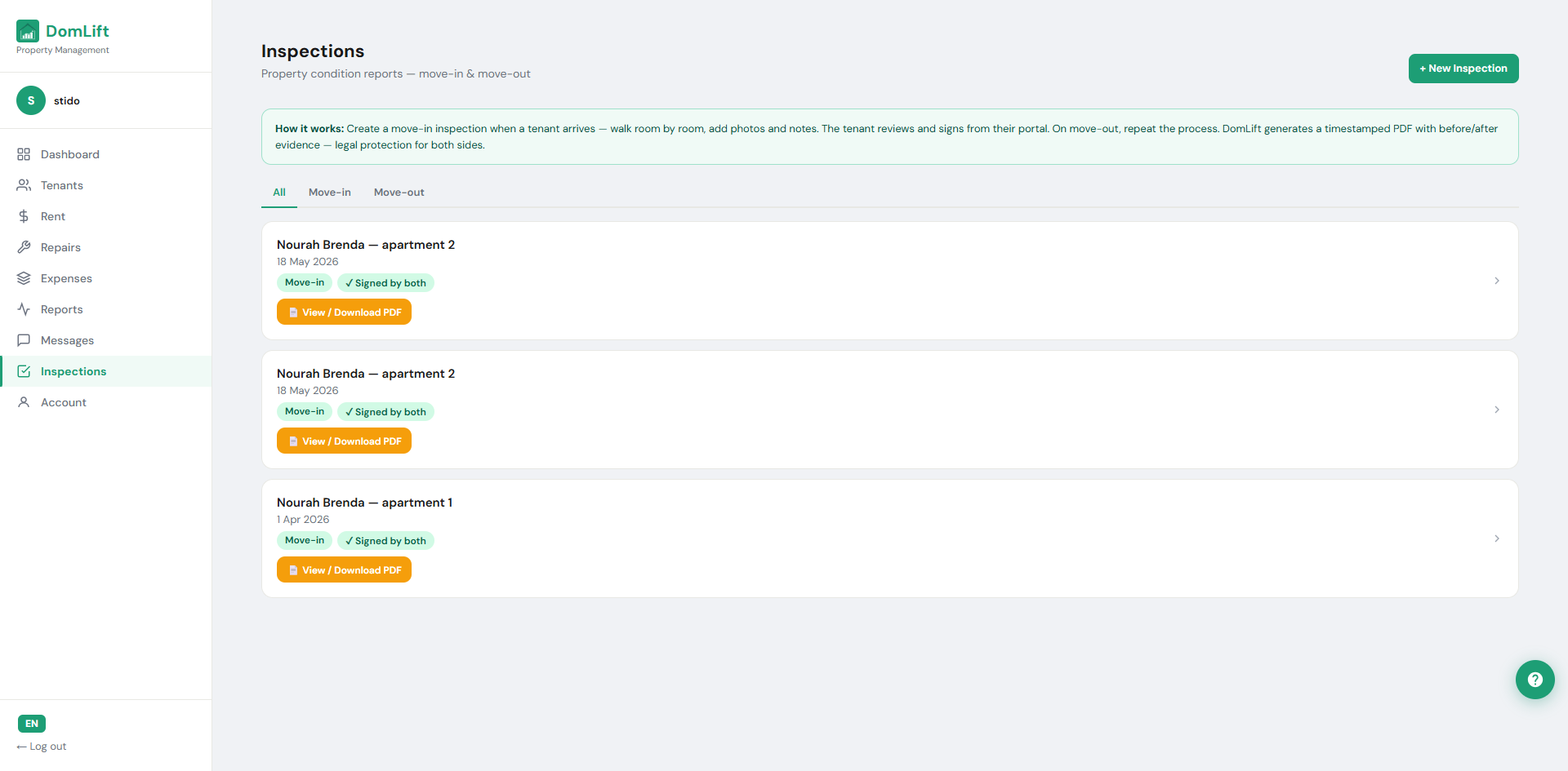 DomLift — Property management for Rwanda gallery image