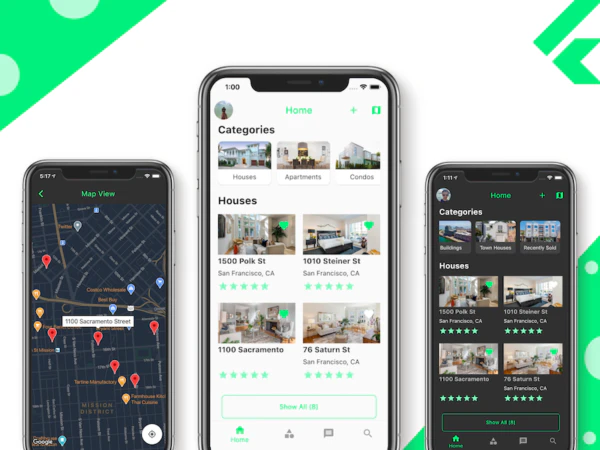 Real Estate Flutter App