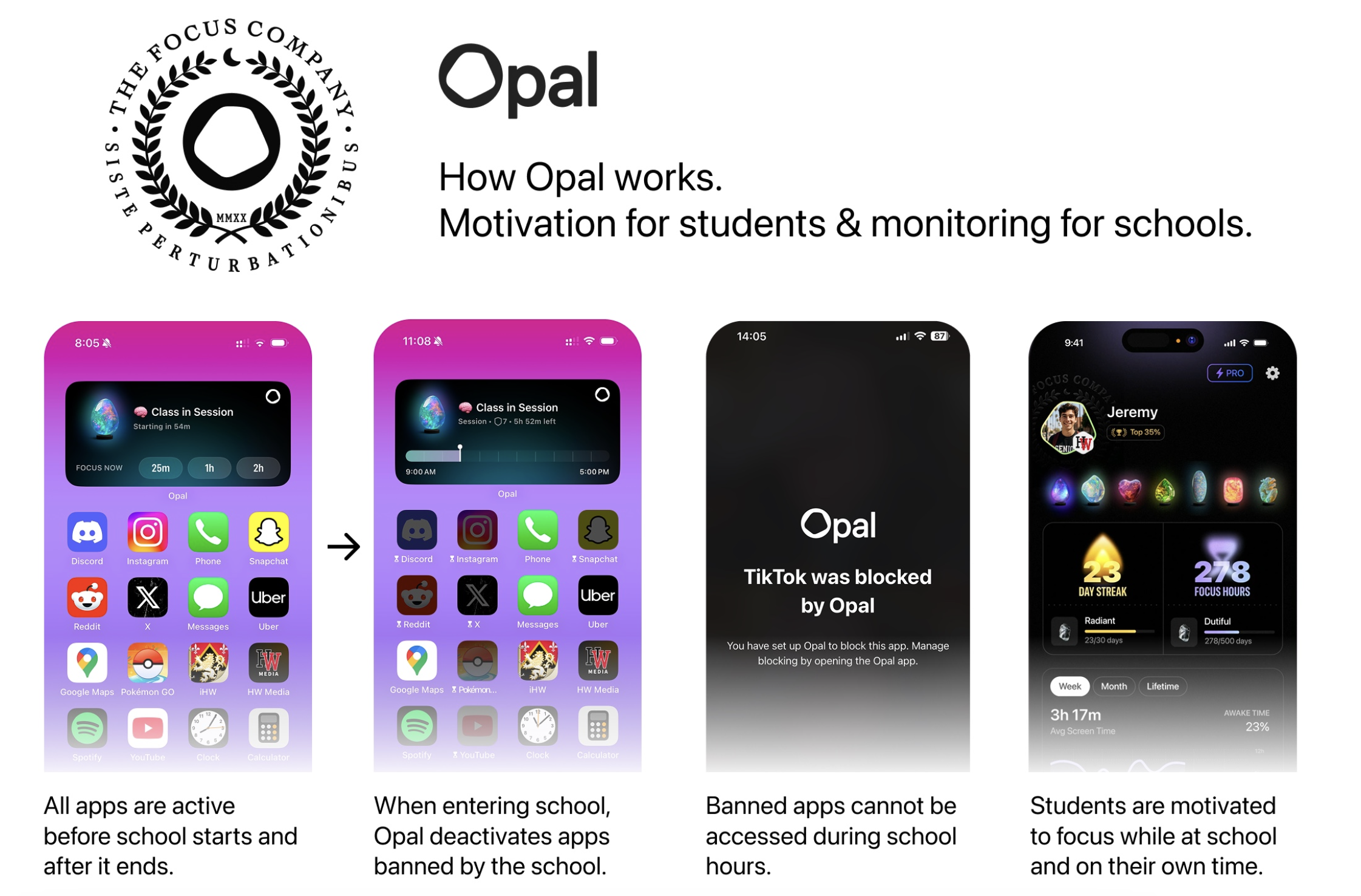 Média Opale pour les écoles - Une politique téléphonique simple et adaptée aux étudiants propulsée par notre application. 4