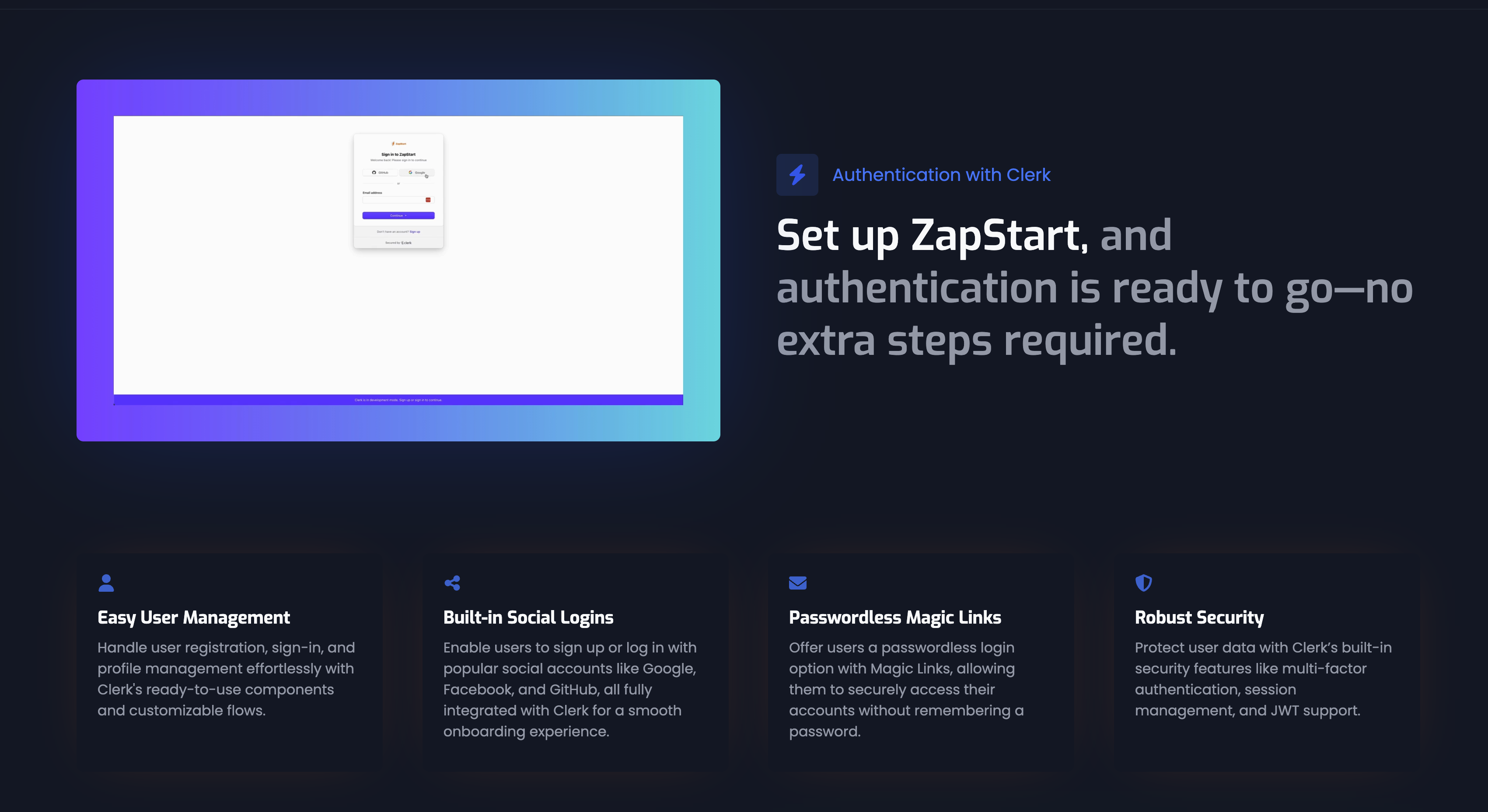 ZapStart gallery image