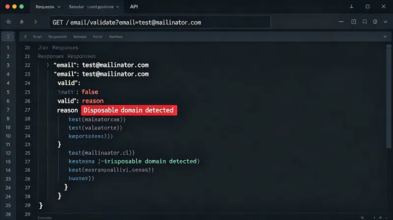 Email Validator API screenshot 2