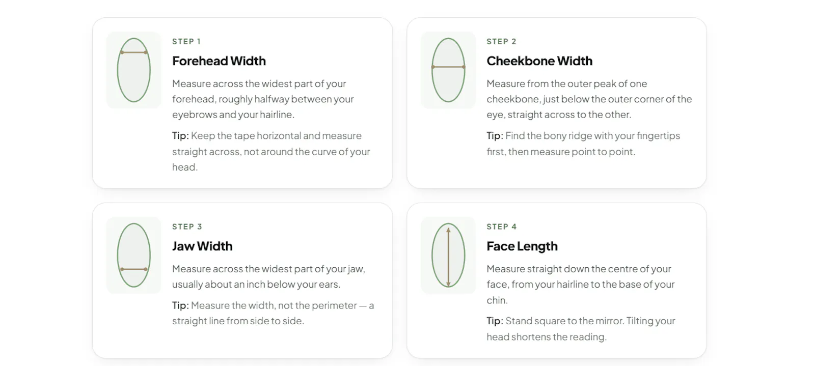 Oblong Face Shape screenshot 2