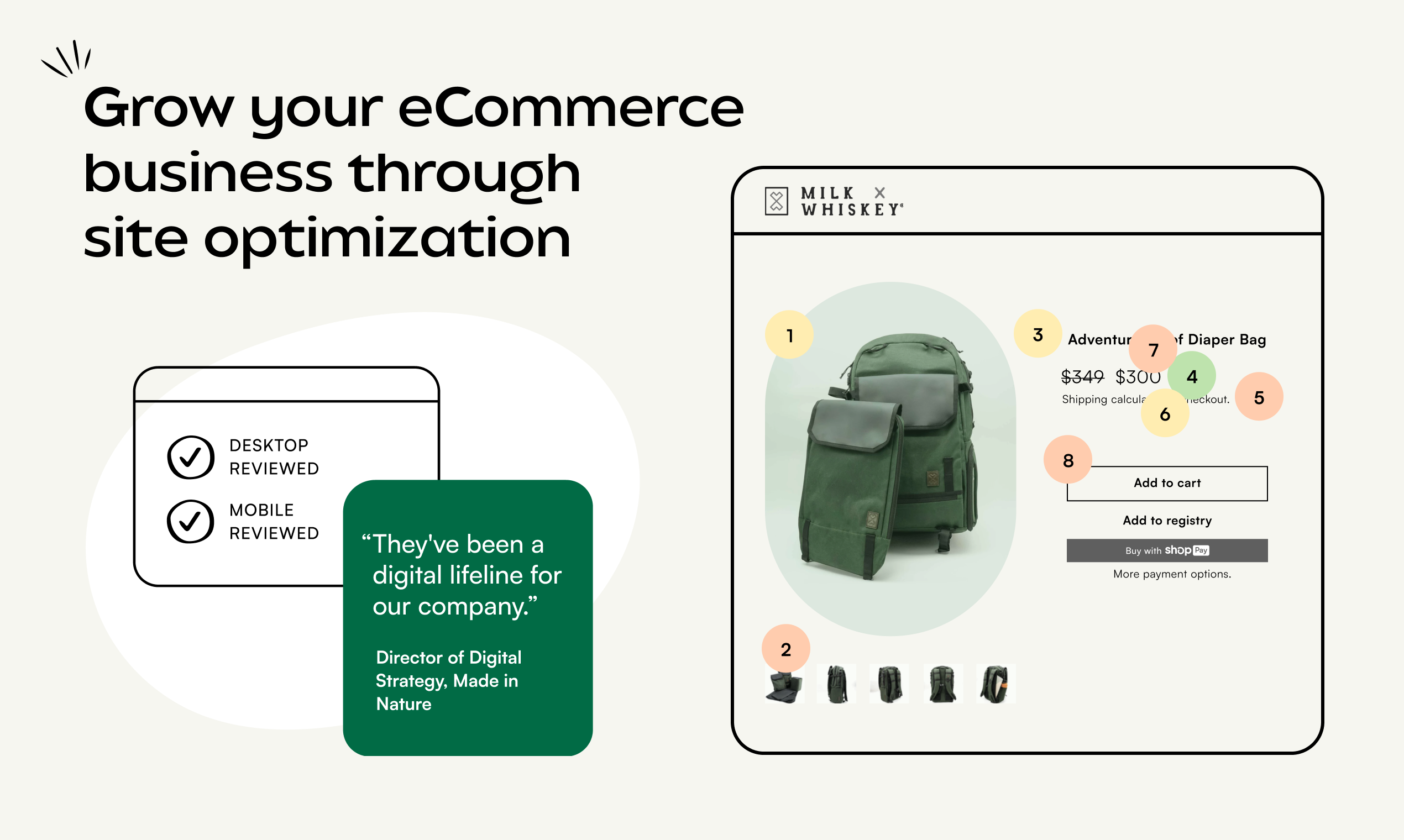 Média Florish Commerce Site Web Audit - Faites développer votre entreprise de commerce électronique grâce à l'optimisation de la conversion 2