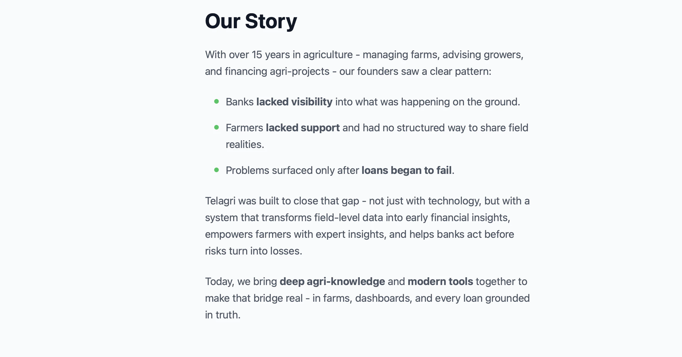 Telagri screenshot 1