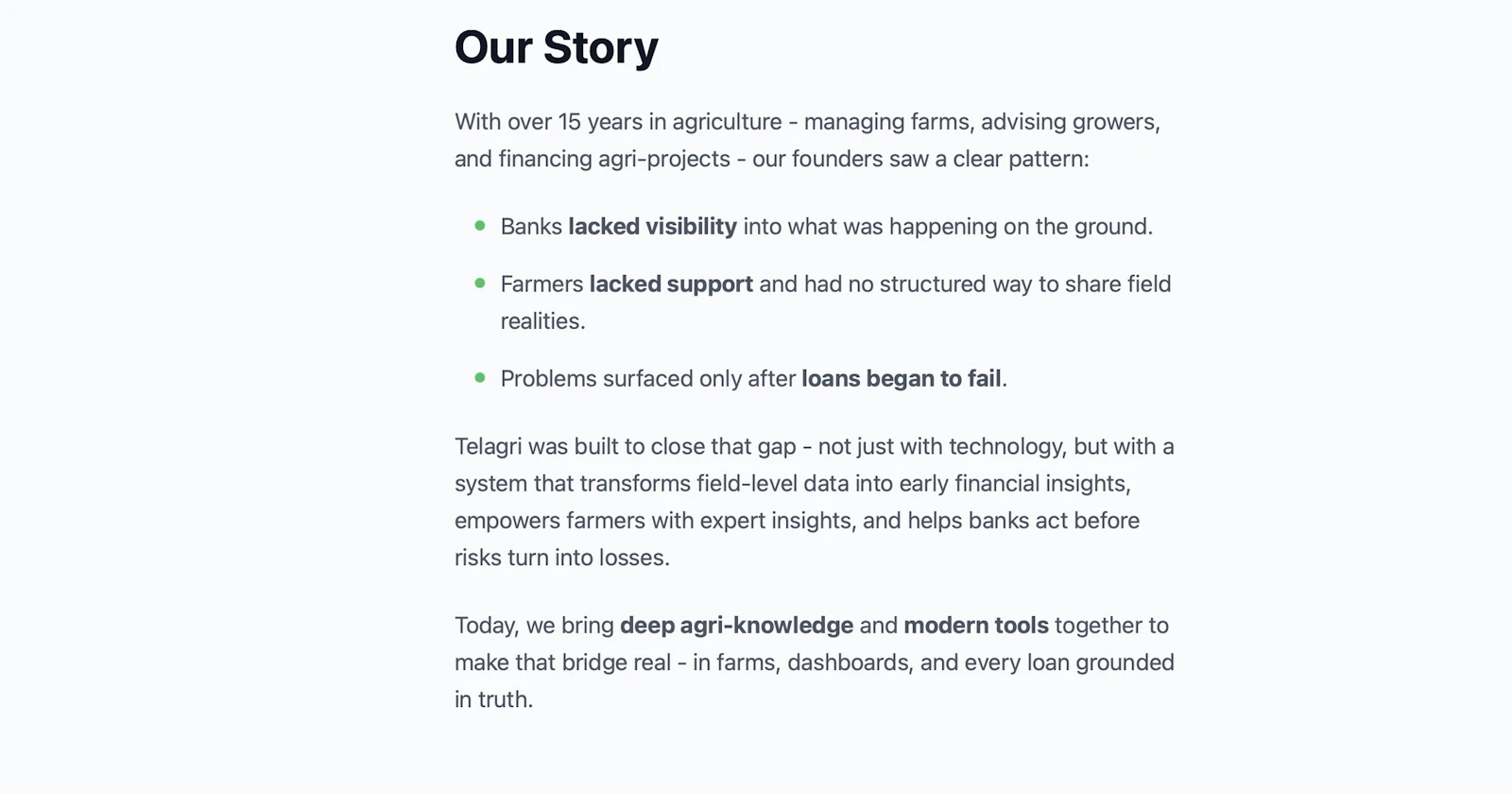 Telagri screenshot 1