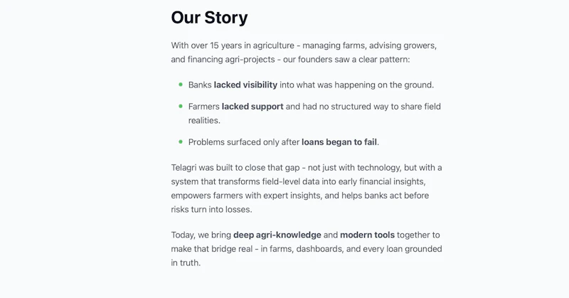 Telagri screenshot 1