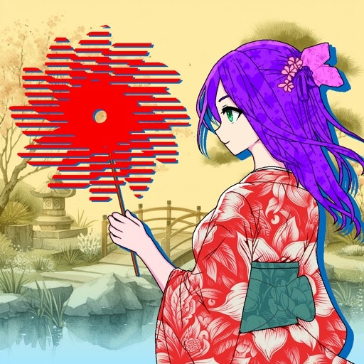 Slit World - Mysterious anime