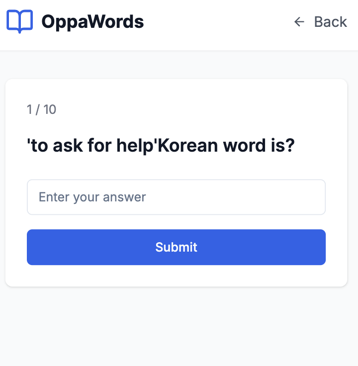 OppaWords gallery image