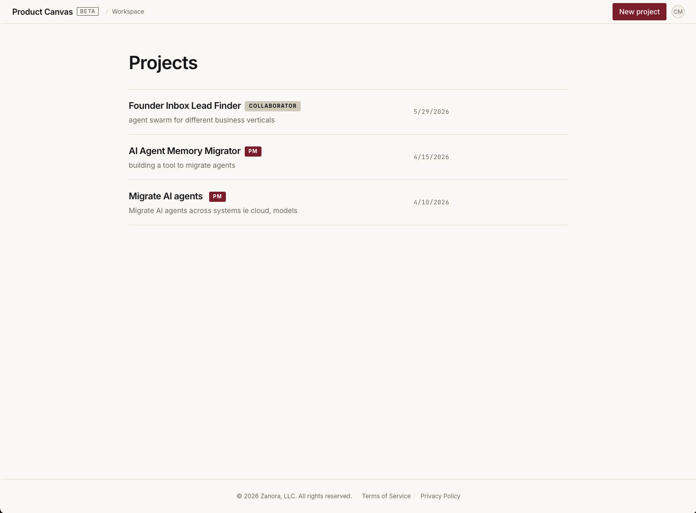 Product Canvas gallery image