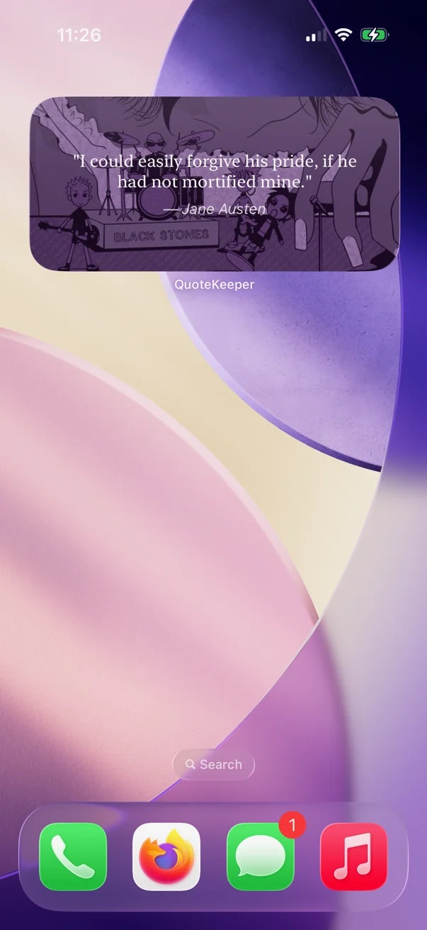 Quote Keeper  - Screenshot 2 showing product features and functionality