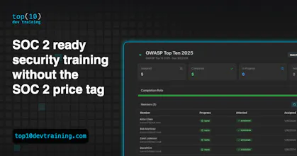 Top 10 Dev Training gallery image